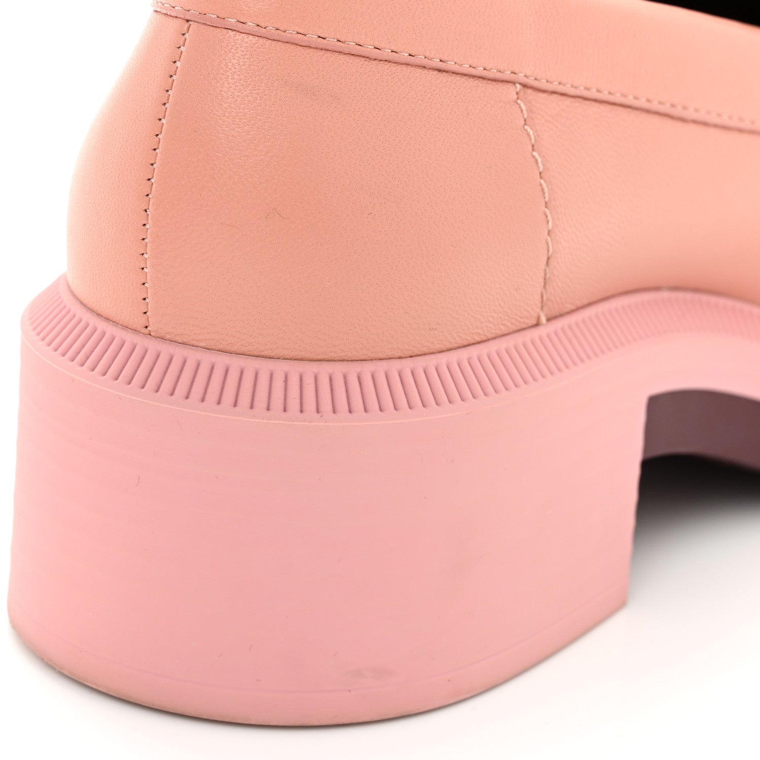 Chanel Lambskin Quilted CC Turnlock Loafers 36 Dark Pink 9 of 12