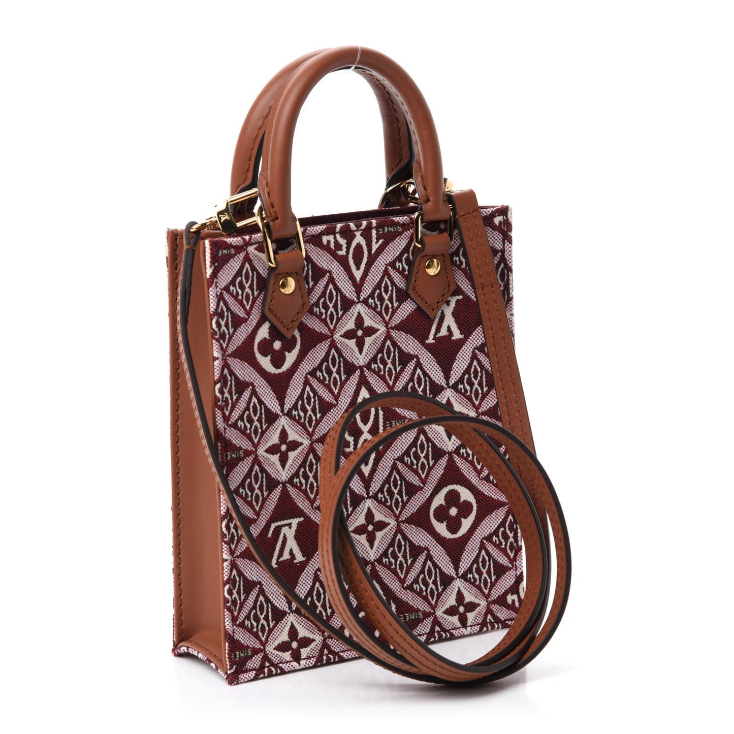 Jacquard Since 1854 Petit Sac Plat Bordeaux