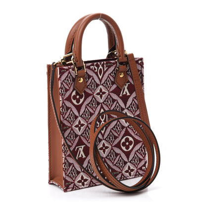 Louis Vuitton Jacquard Since 1854 Petit Sac Plat Bordeaux 3 of 11