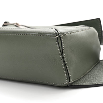 Loewe Calfskin Mini Puzzle Bumbag Dark Sage 10 of 13