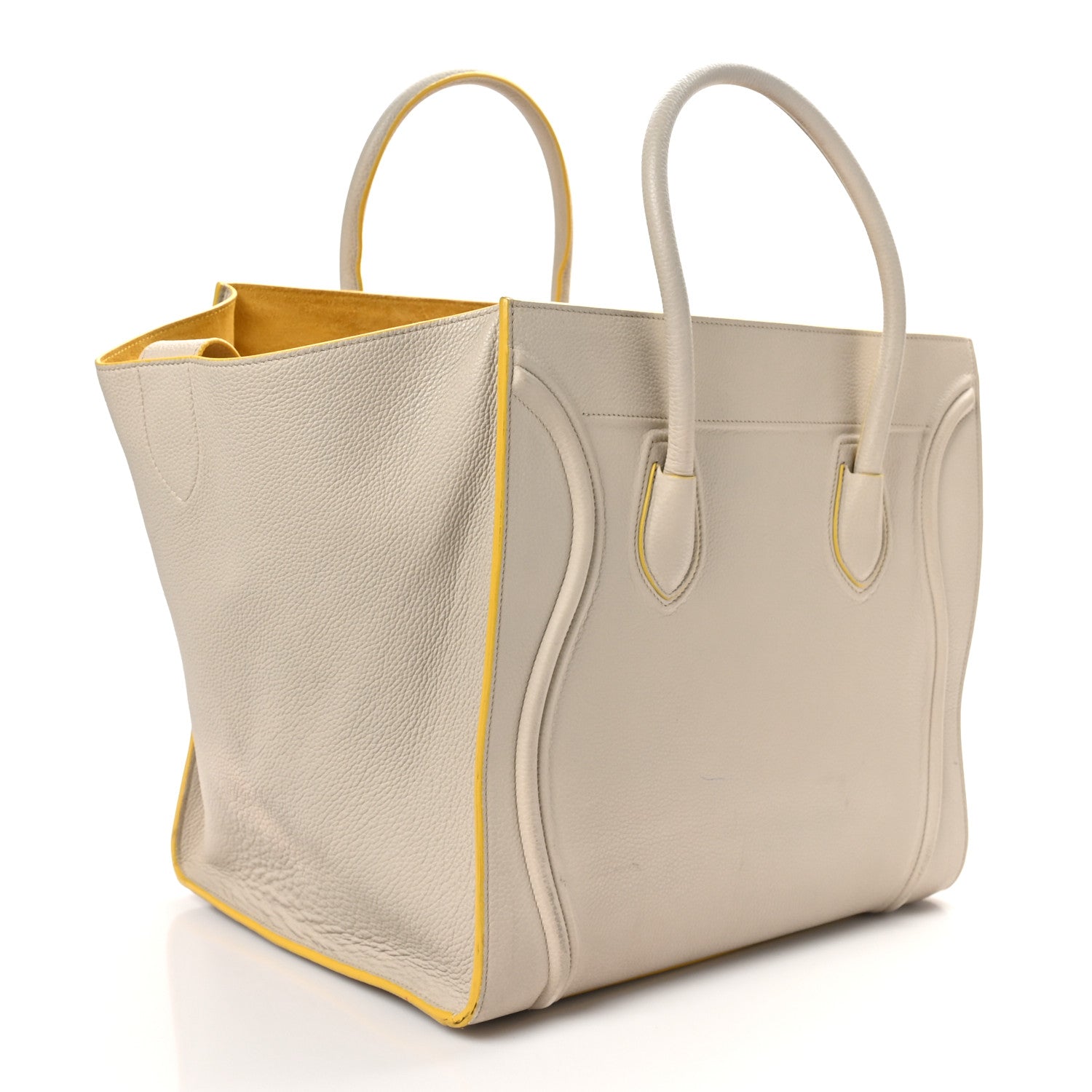 Celine Grained Calfskin Medium Phantom Luggage Powder 3 of 9