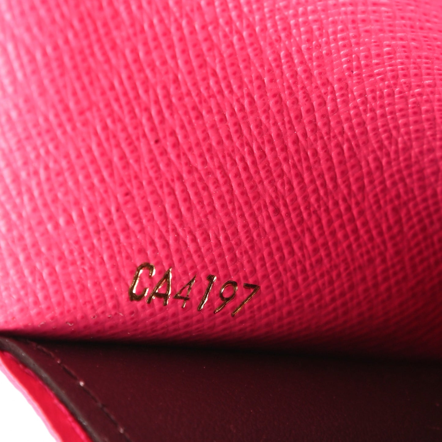 Monogram Bloom Flower Emilie Wallet Fuchsia