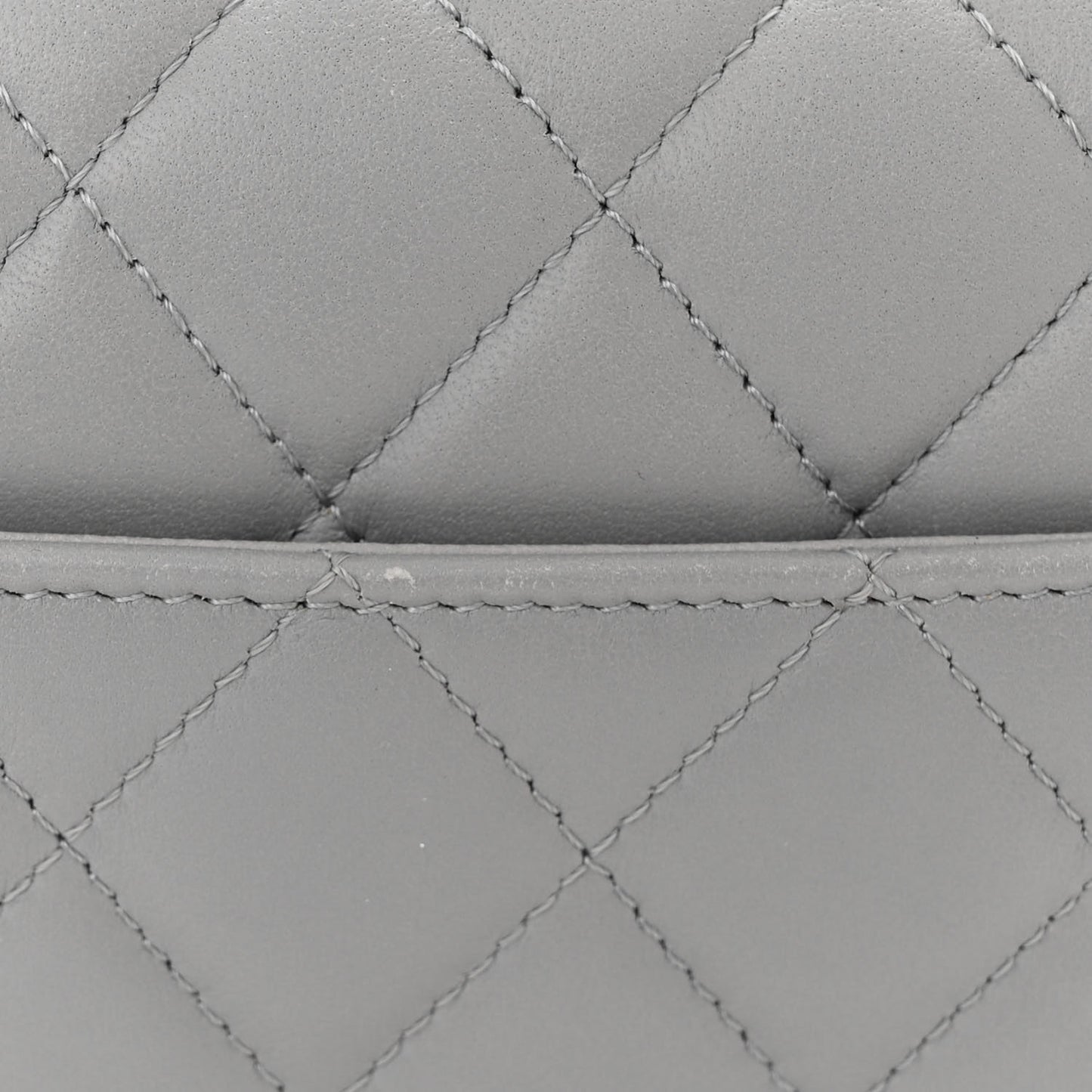Lambskin Quilted Two Tone Clutch With Chain Grey Burgundy