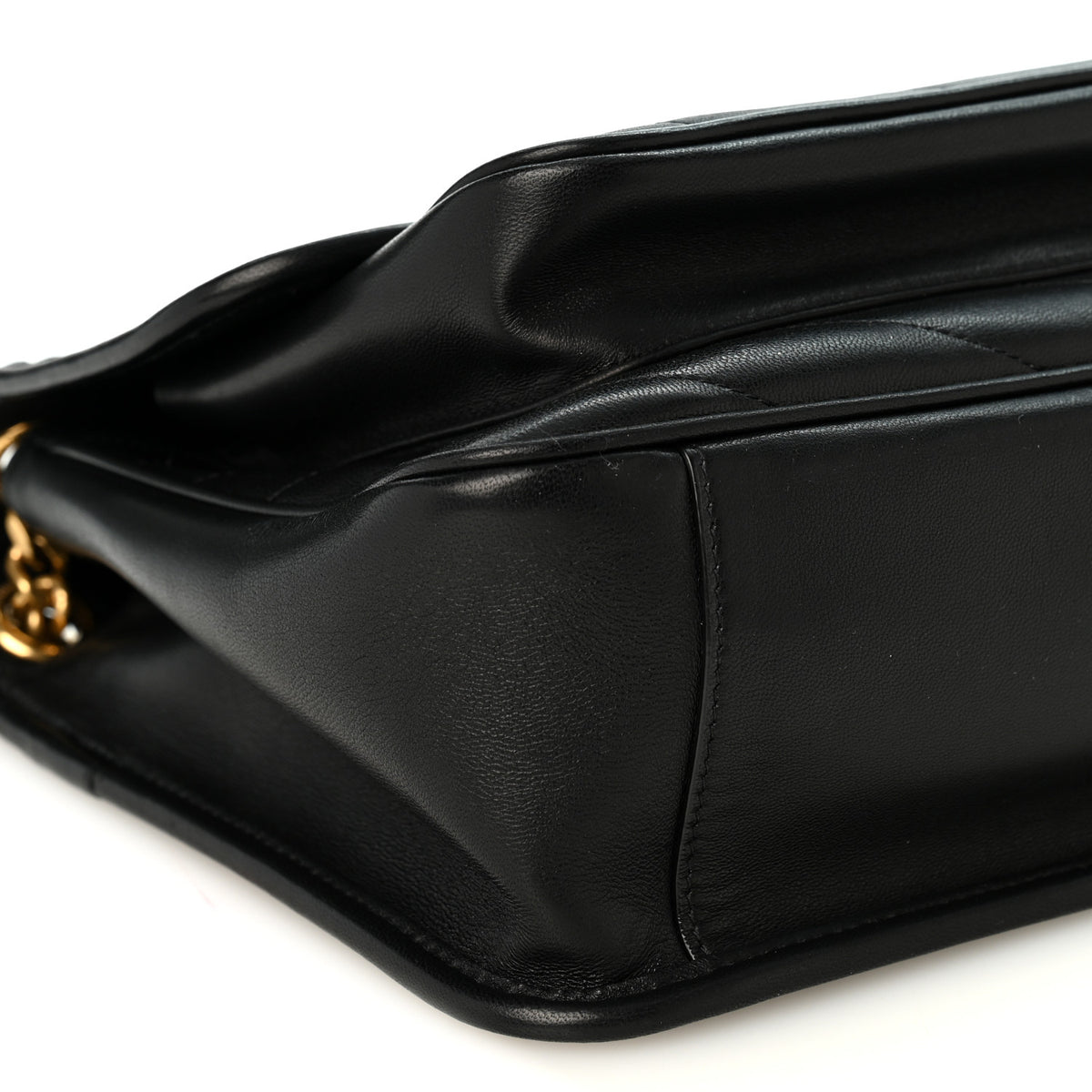 Saint Laurent Lambskin Matelasse Monogram Medium Niki Chain Satchel Black 9 of 10
