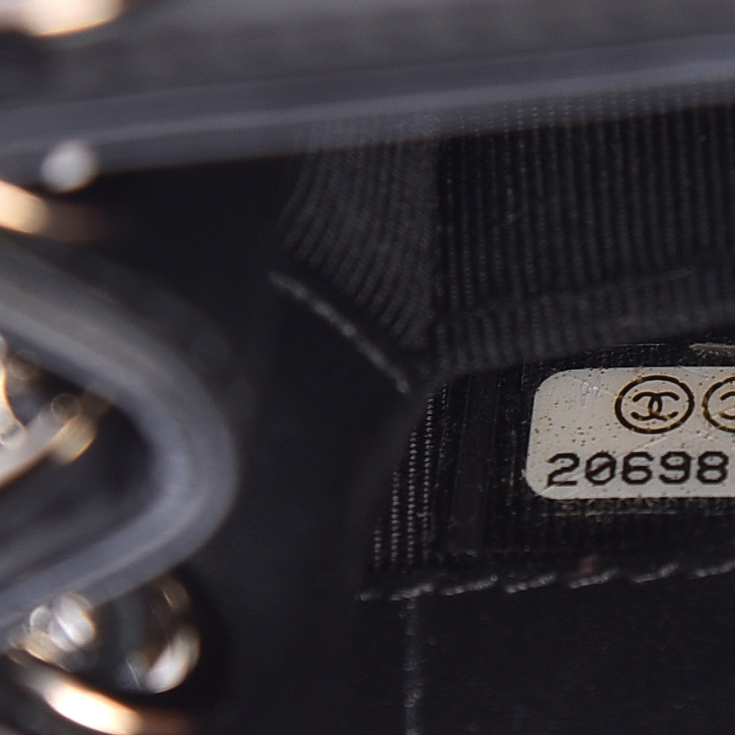 Chanel Patent CC Phone Holder Crossbody Black 7 of 9