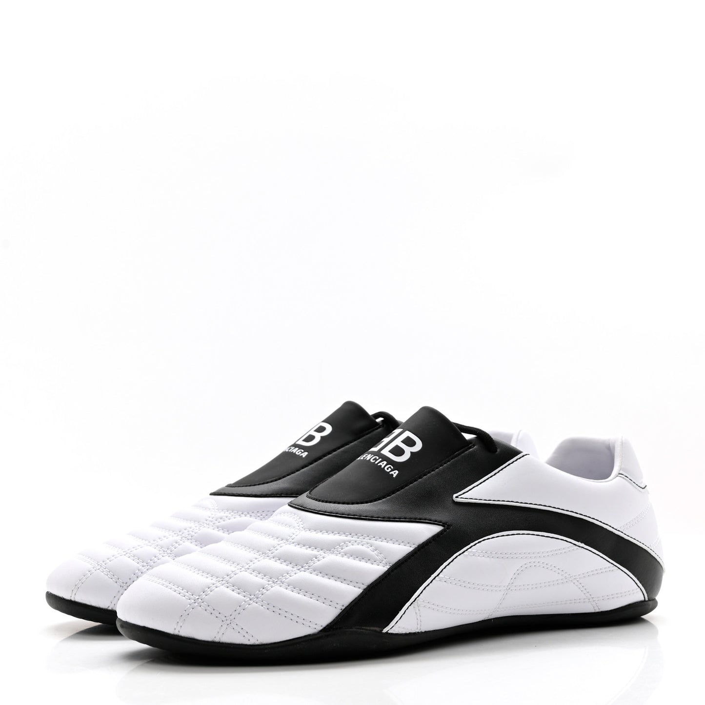 Polyurethane Womens Zen Sneakers 43 White Black