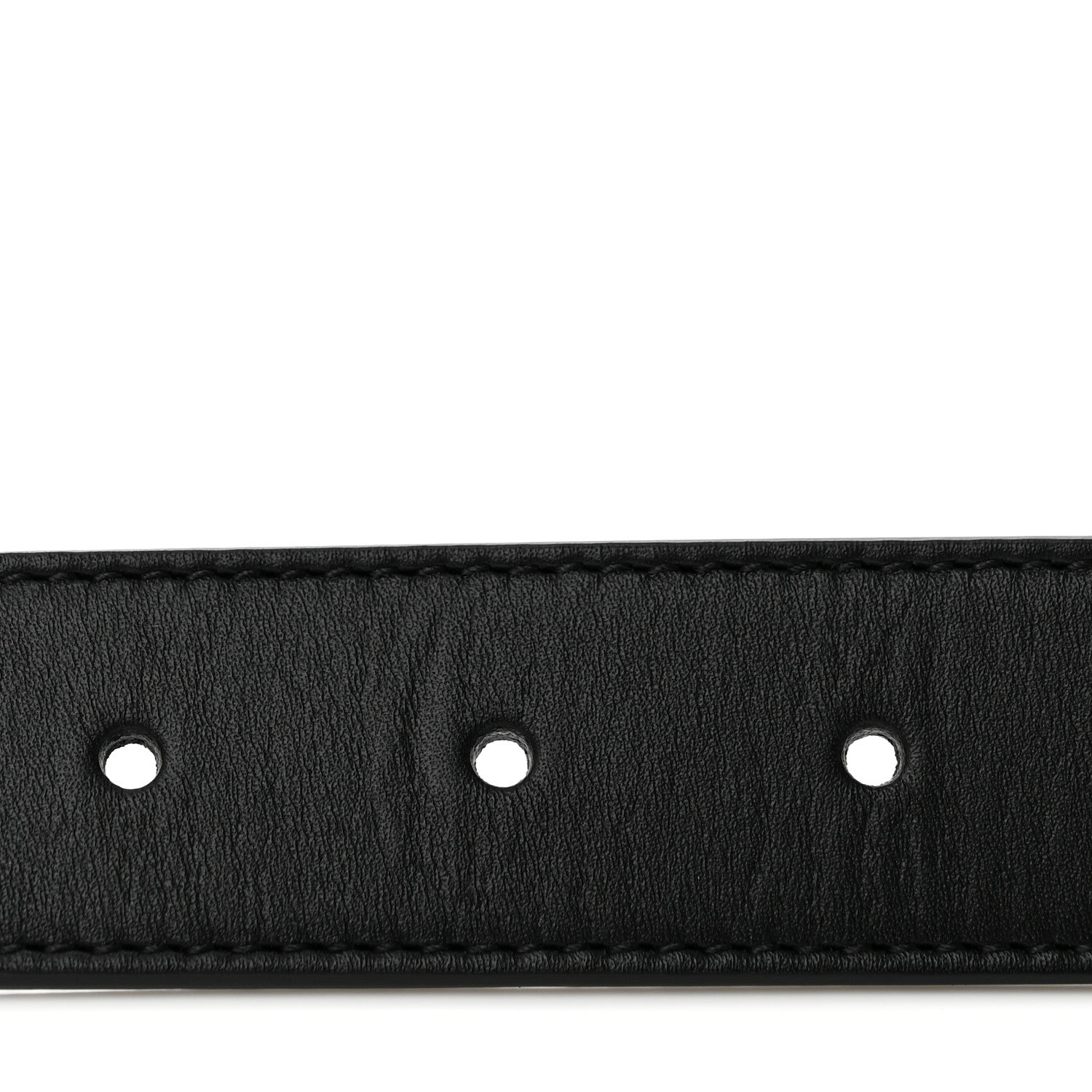 Gucci Calfskin Double G 30mm Belt 95 38 Black 3 of 8