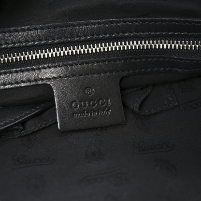 Gucci Guccissima Medium GG Twins Shoulder Bag Black 5 of 9