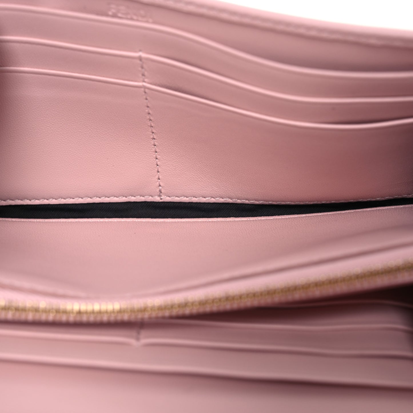 Nappa Matisse FF Embossed Continental Wallet Rosa Confetto