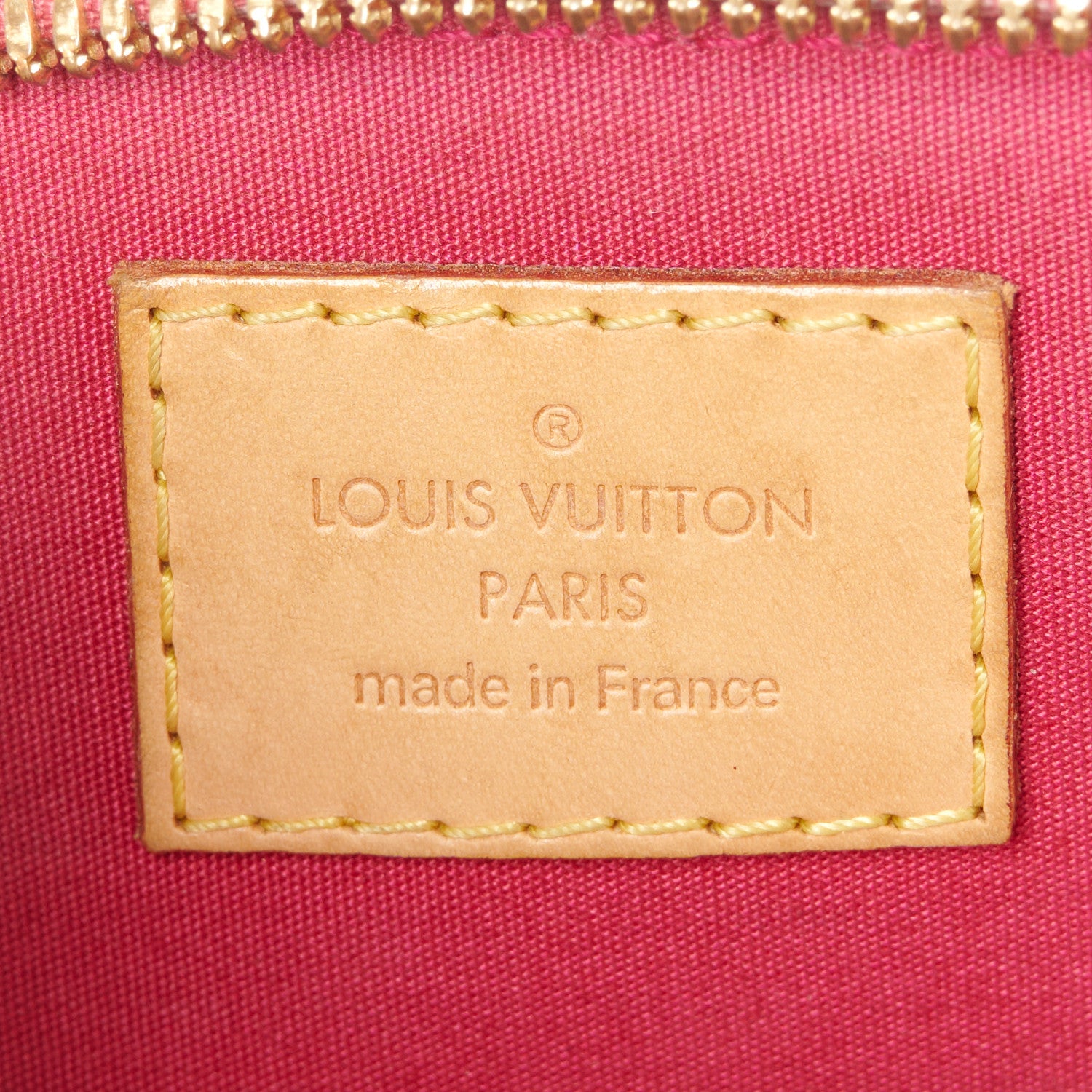 Louis Vuitton Vernis Alma BB Rose Indien 6 of 10