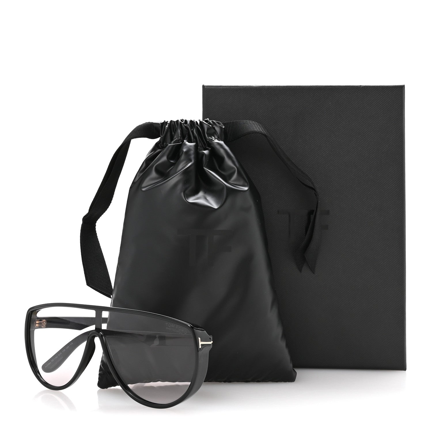 Tom Ford Acetate Achilles Sunglasses TF1182 Black 8 of 8