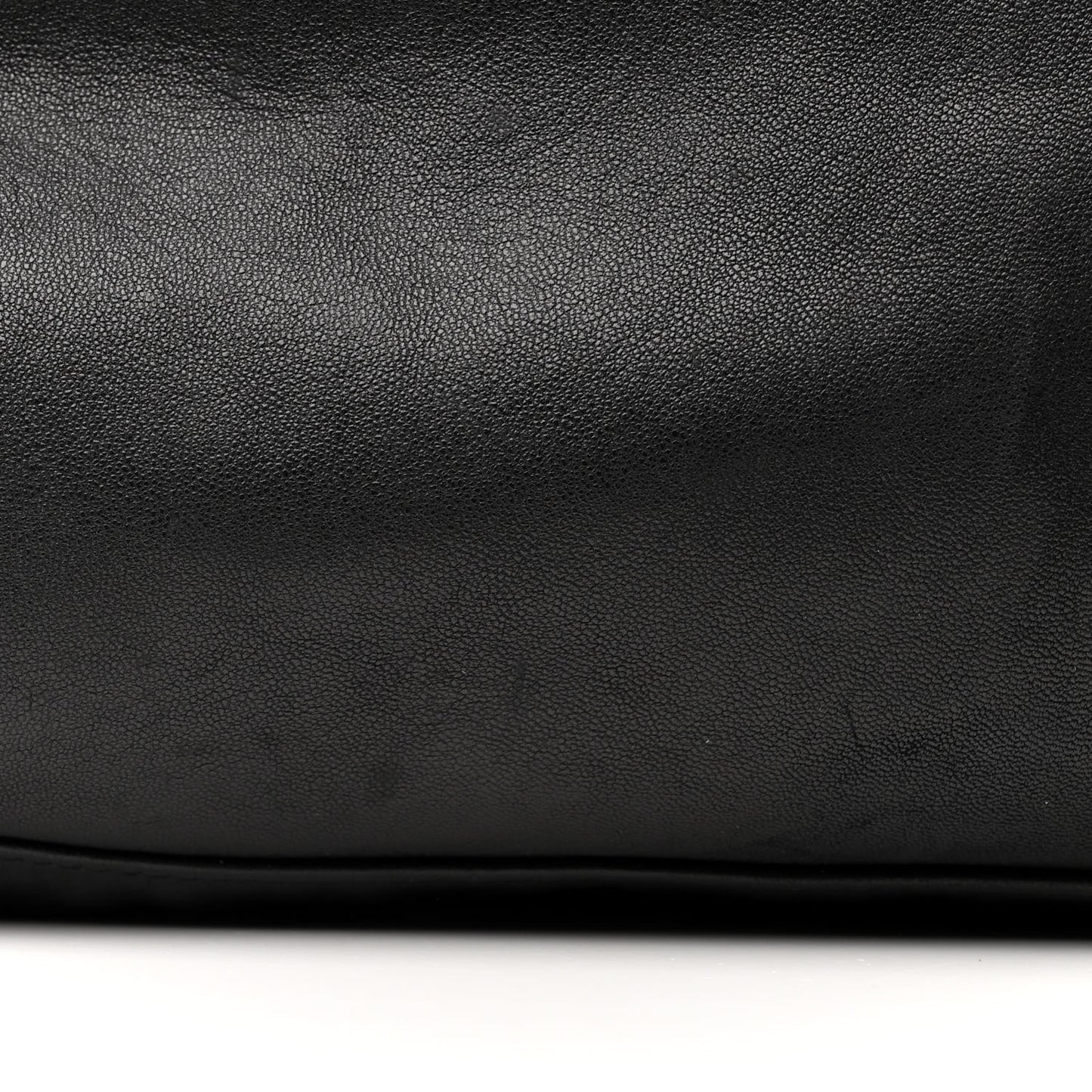 Lambskin Large Ultimate Soft Tote Black