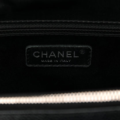 Chanel Caviar Quilted XL Grand Shopping Tote GST Black 8 of 10