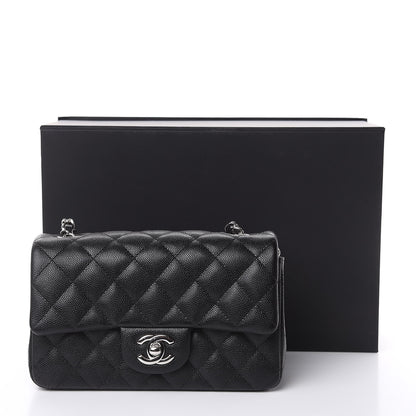 Chanel Caviar Quilted Mini Rectangular Flap Black 10 of 10