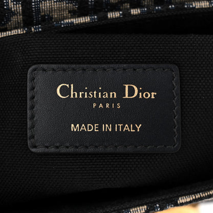 Christian Dior Oblique 30 Montaigne Box Bag Blue 6 of 11