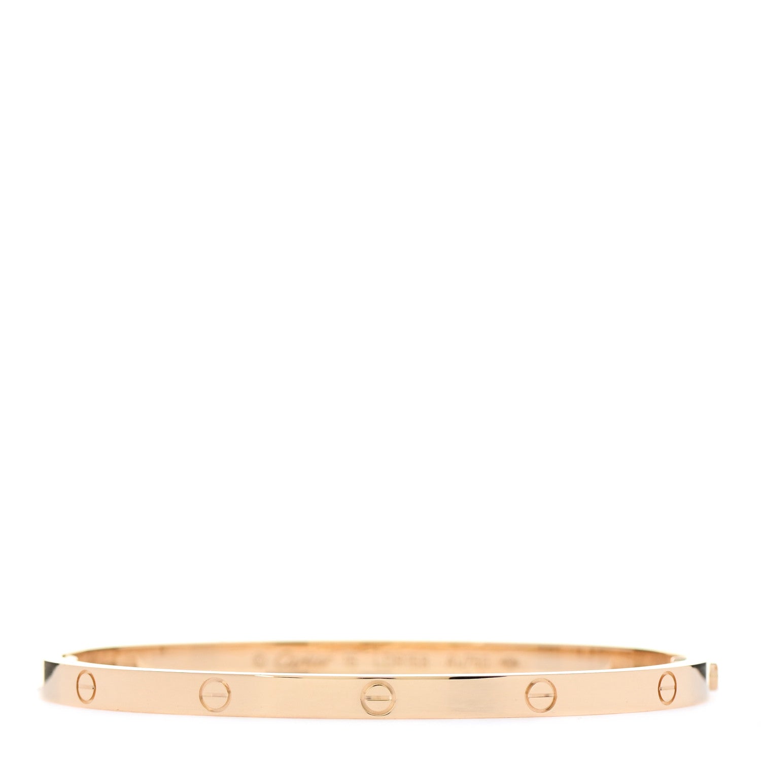 Cartier 18K Yellow Gold Small LOVE Bracelet 16 1 of 5