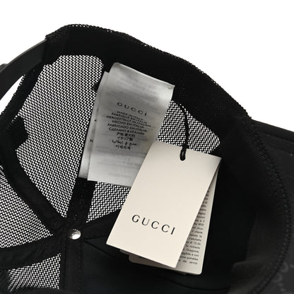 Gucci Nylon Monogram Baseball Hat M Black 9 of 9