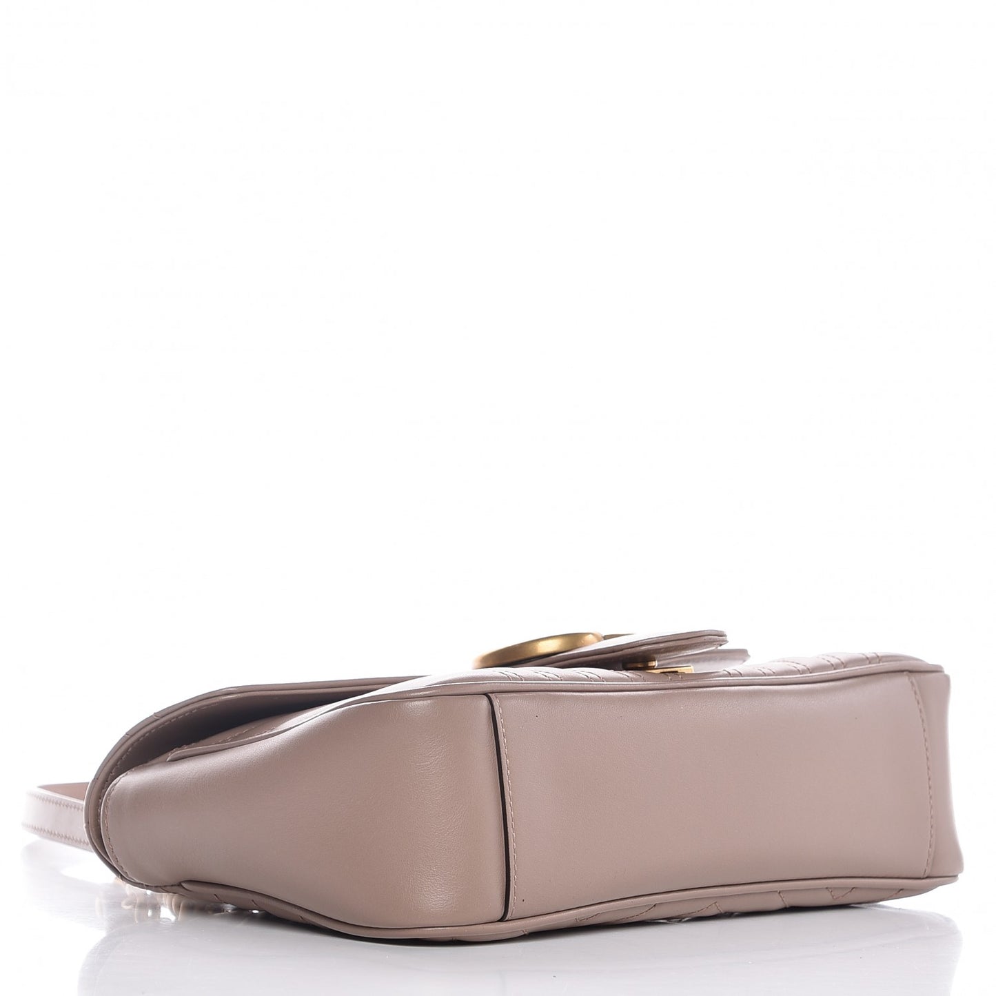 Calfskin Matelasse Small GG Marmont Shoulder Bag Porcelain Rose