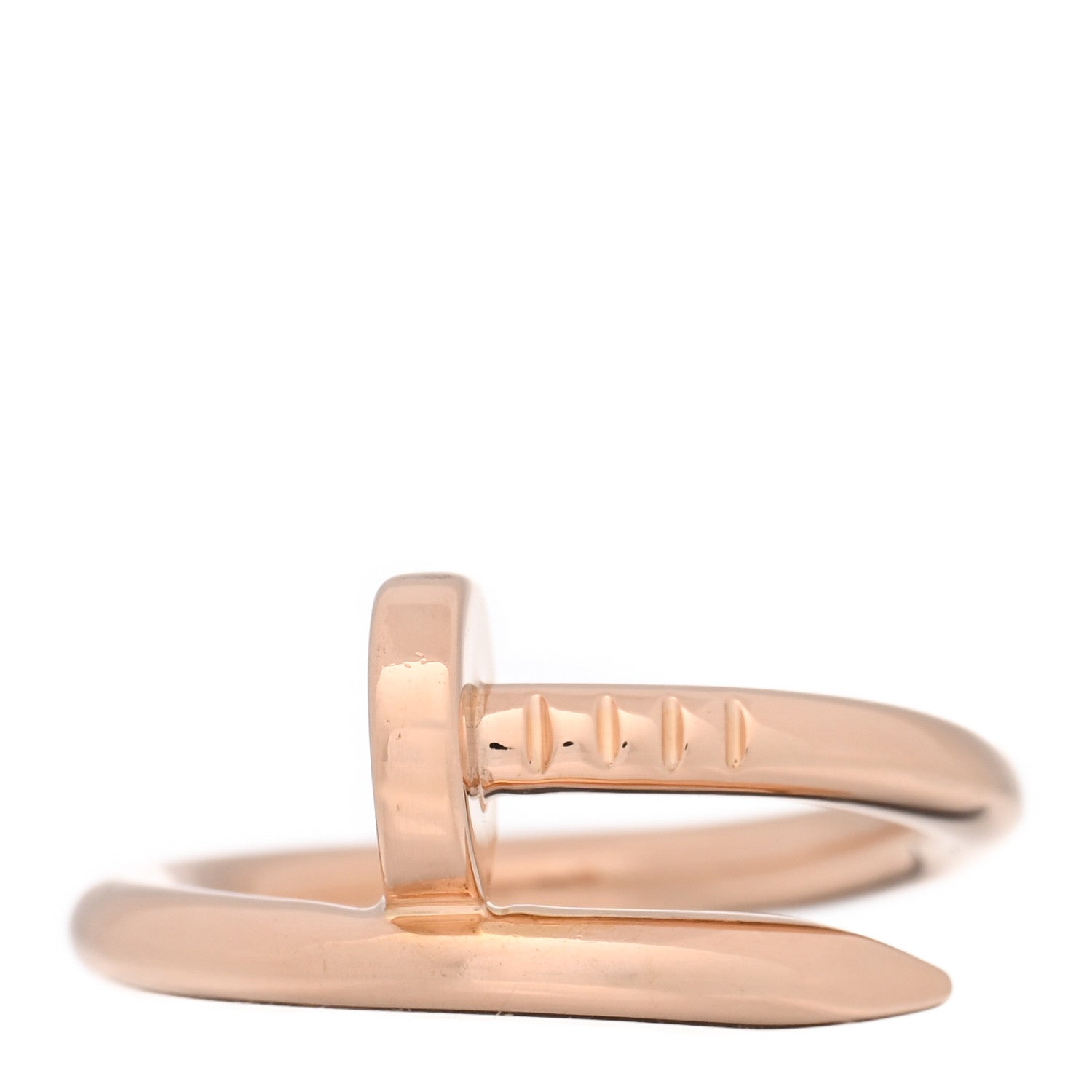 Cartier 18K Pink Gold Juste Un Clou Ring 50 5.25 1 of 5
