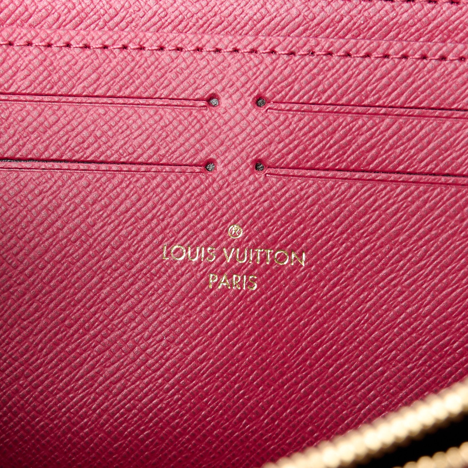 Louis Vuitton Monogram Clemence Wallet Fuchsia 6 of 9