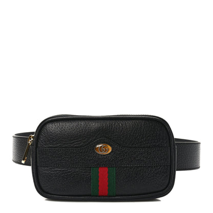 Gucci Grained Calfskin Ophidia Belted iPhone Case 85 34 Black 1 of 11