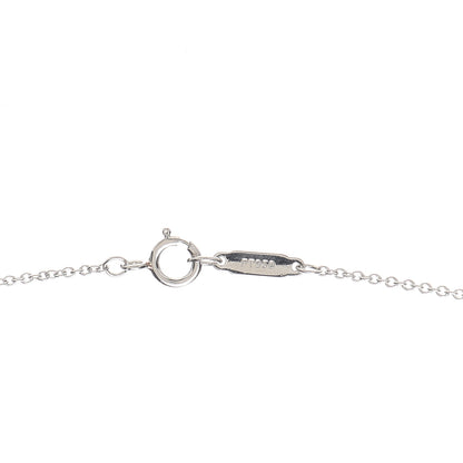 Tiffany Platinum Diamond Circlet Drop Pendant Necklace 5 of 6