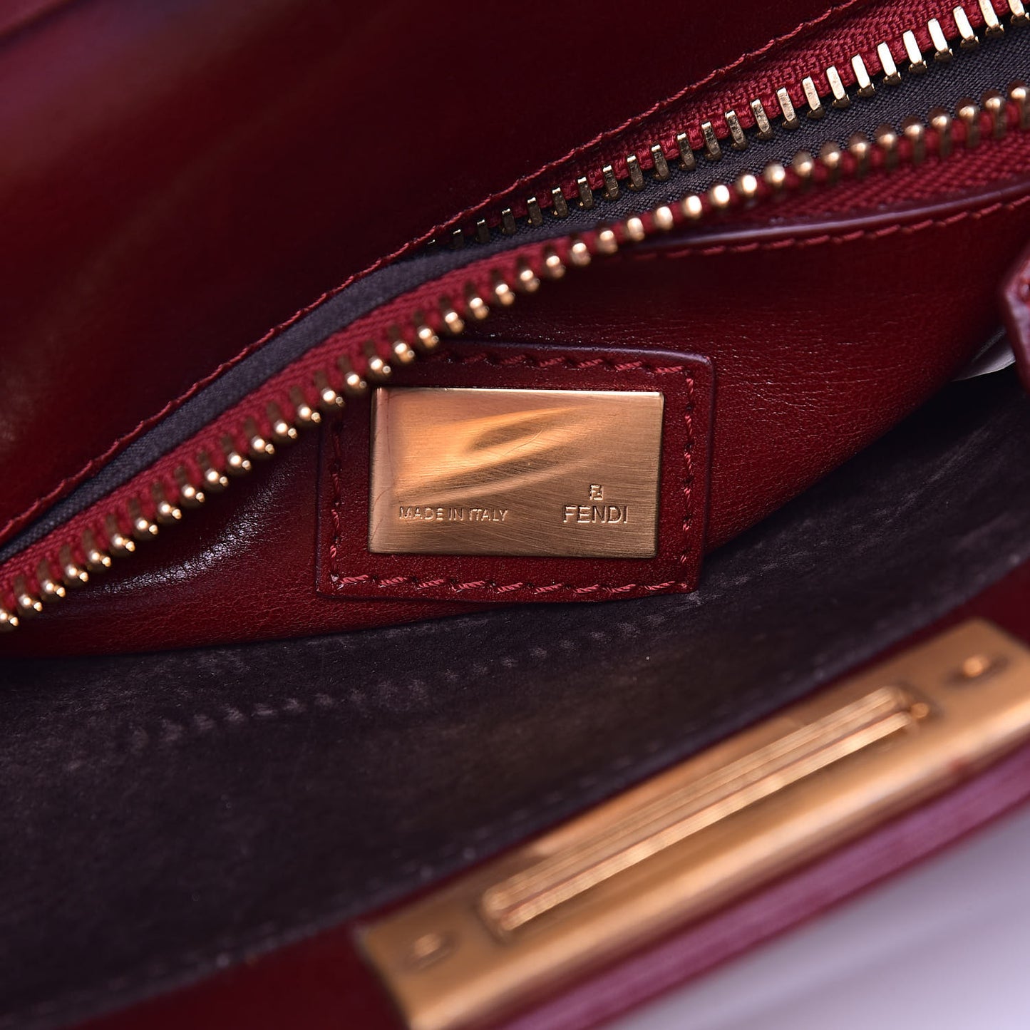 Calf Hair Leopard Print Large Peekaboo Iconic Satchel Rosso Cilegia