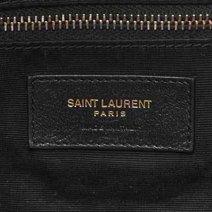 Saint Laurent Lambskin Quilted Maxi Icare Shopping Tote Black 7 of 18