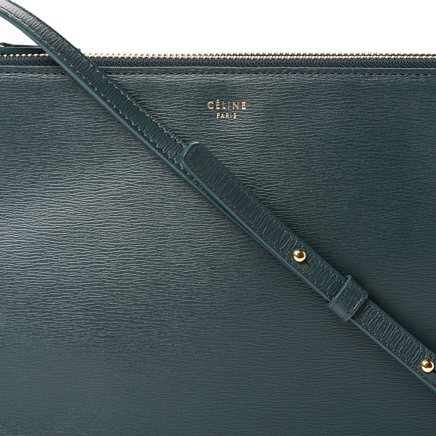 Celine Lambskin Large Trio Crossbody Bag Amazone 9 of 13