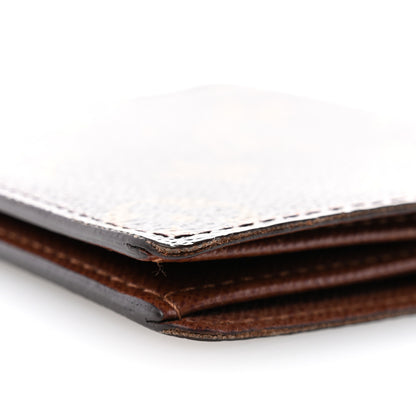 Louis Vuitton Monogram Mens Billfold Wallet 6 Credit Card Slots 9 of 12