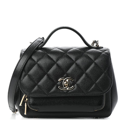 Chanel Caviar Quilted Small Business Affinity Flap Black 1 of 10