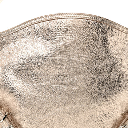 Givenchy Metallic Calfskin Medium Voyou Bag Dusty Gold 9 of 11