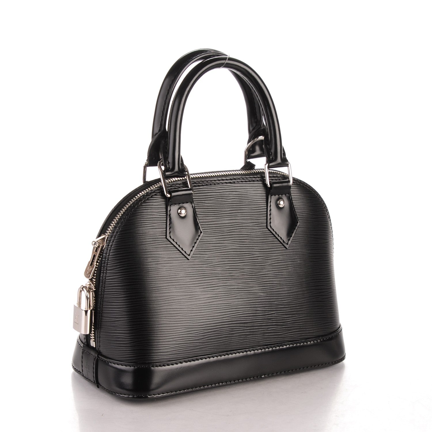 Louis Vuitton Epi Alma BB Black 3 of 7