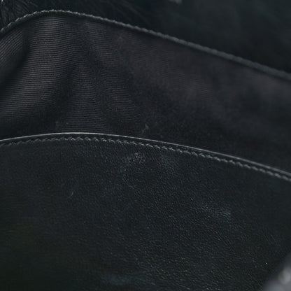 Saint Laurent Crinkled Calfskin Matelasse Monogram Medium Niki Shopper Tote Black 11 of 11
