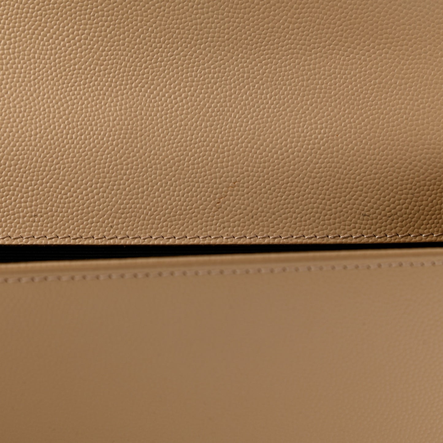 Grain De Poudre Classic Monogram Cassandre Clutch Nude