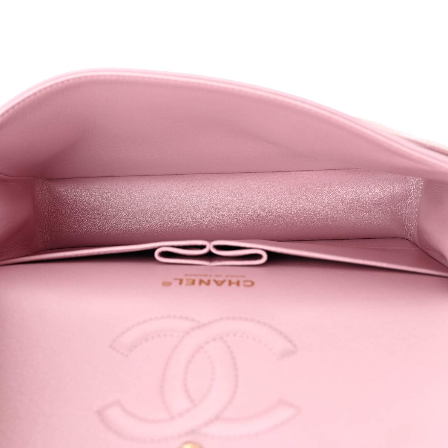 Chanel Iridescent Calfskin Quilted Medium Double Flap Pink 5 of 11