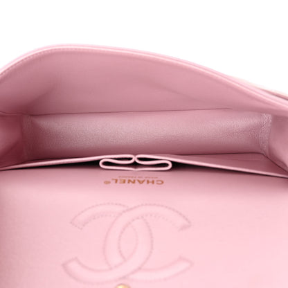 Chanel Iridescent Calfskin Quilted Medium Double Flap Pink 5 of 11