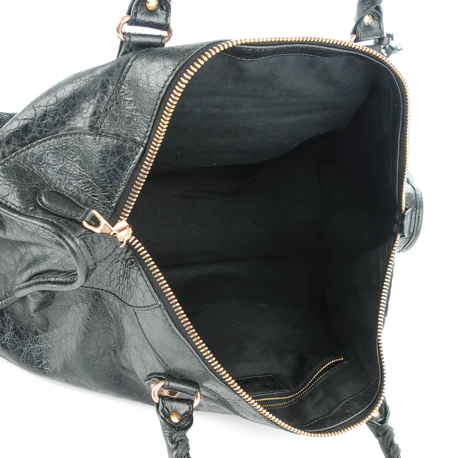 Balenciaga Agneau Giant 21 Rose Gold Hardware Work Black 5 of 7