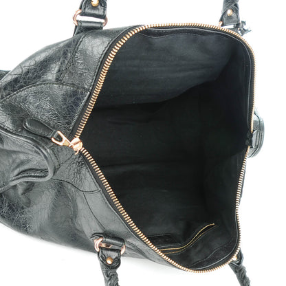 Balenciaga Agneau Giant 21 Rose Gold Hardware Work Black 5 of 7