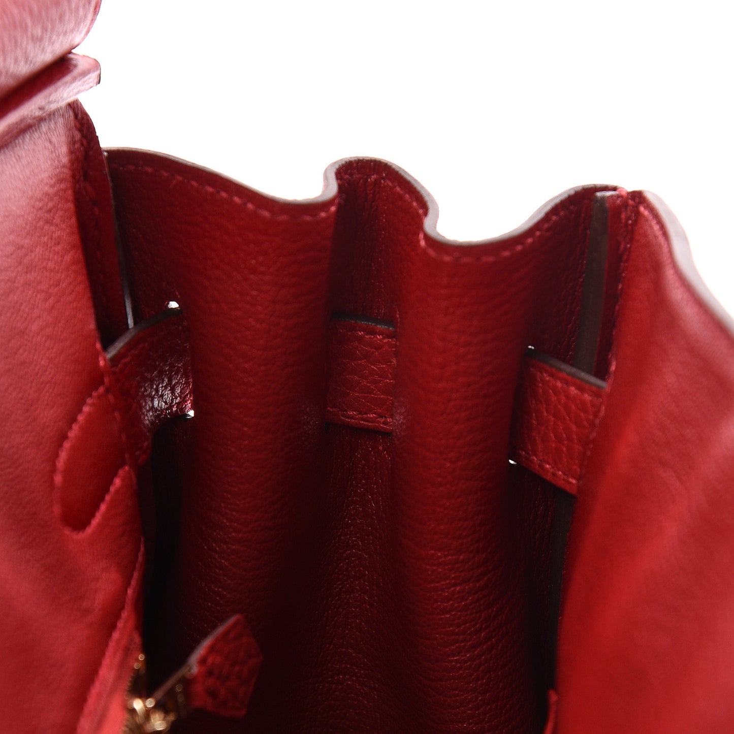 Togo Birkin 30 Rouge Casaque