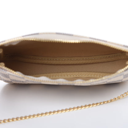 Louis Vuitton Damier Azur Mini Pochette Accessories 5 of 10