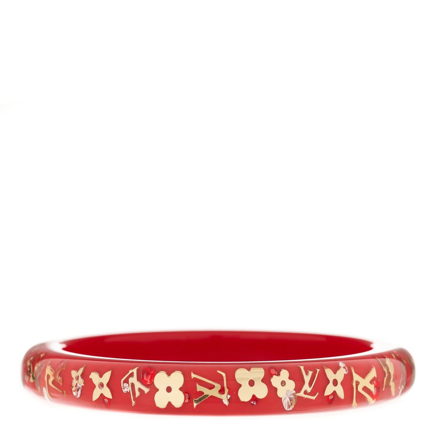 Resin Swarovski Medium Inclusion Bracelet PM Pomme D'Amour