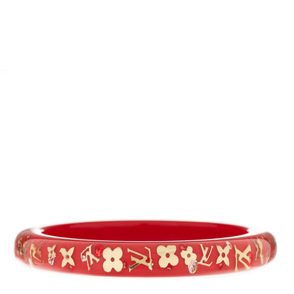 Louis Vuitton Resin Swarovski Medium Inclusion Bracelet PM Pomme D'Amour 1 of 3