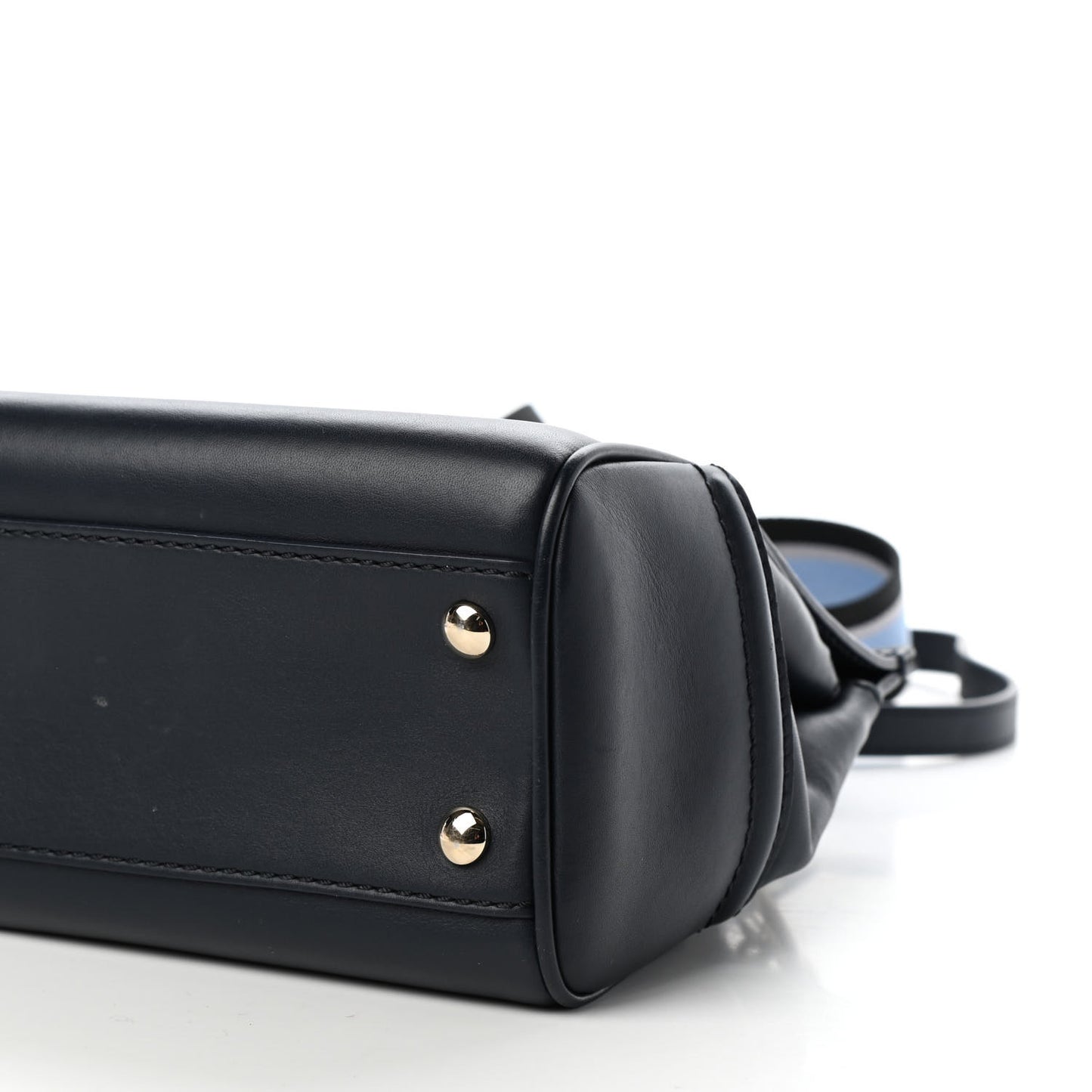 Vitello Medium Palazzo Empire Bag Deep Blue
