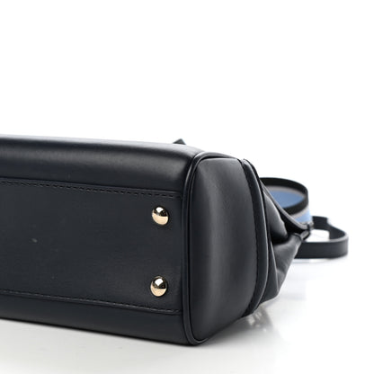 Versace Vitello Medium Palazzo Empire Bag Deep Blue 8 of 8