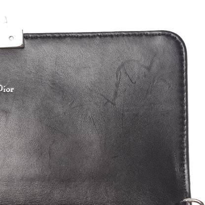 Christian Dior Lambskin Cannage Miss Dior Promenade Pouch Black 10 of 13