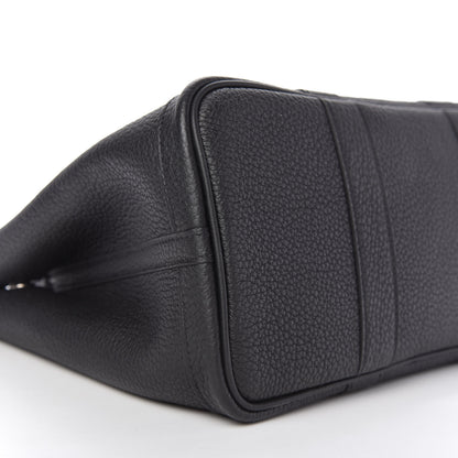 Hermes Vache Country Garden Party 30 TPM Black 6 of 10