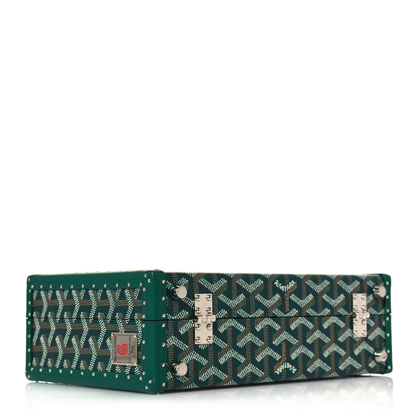 Goyardine Grand Hotel Trunk Bag Green