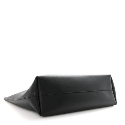 Saint Laurent Calfskin Large Shopping Tote Black 5 of 10