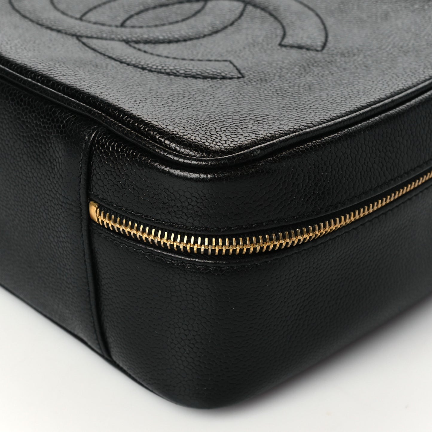 Caviar Timeless CC Vanity Case Black